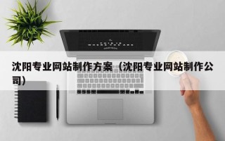 郑州沈阳专业网站制作方案（沈阳专业网站制作公司）